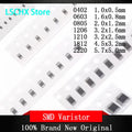 50pcs 1206 SMD Varistor DC 3.3V–85V | Circuit Protection