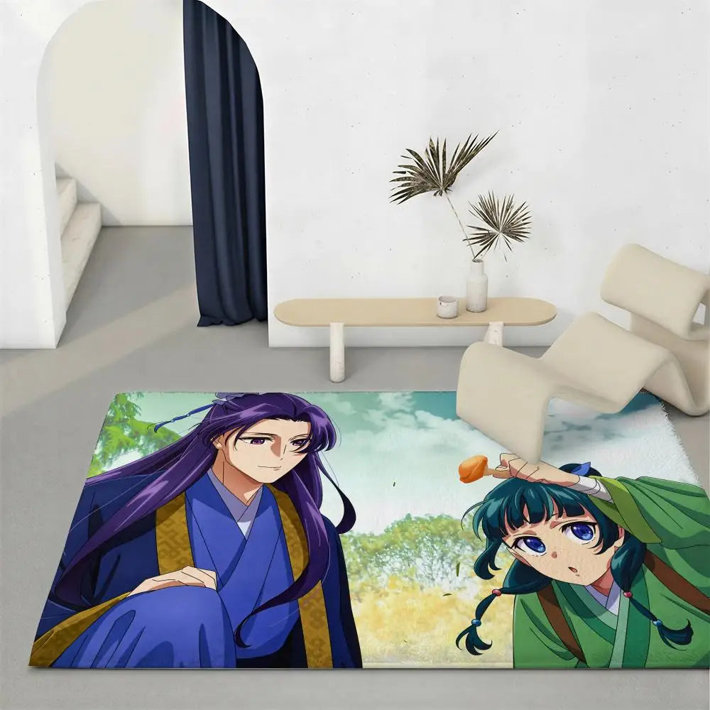 Apothecary Diaries Anime Flannel Floor Mat – Non-Slip Rug