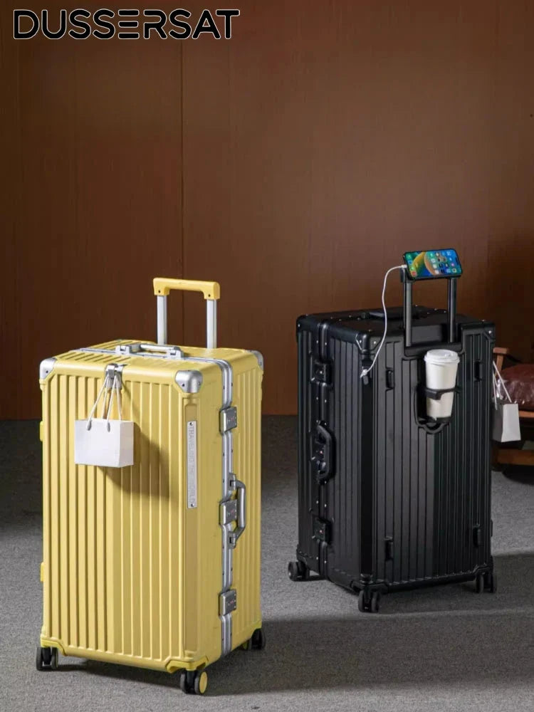Hard Shell Spinner Suitcase | 20–30 Inch Rolling Travel Luggage