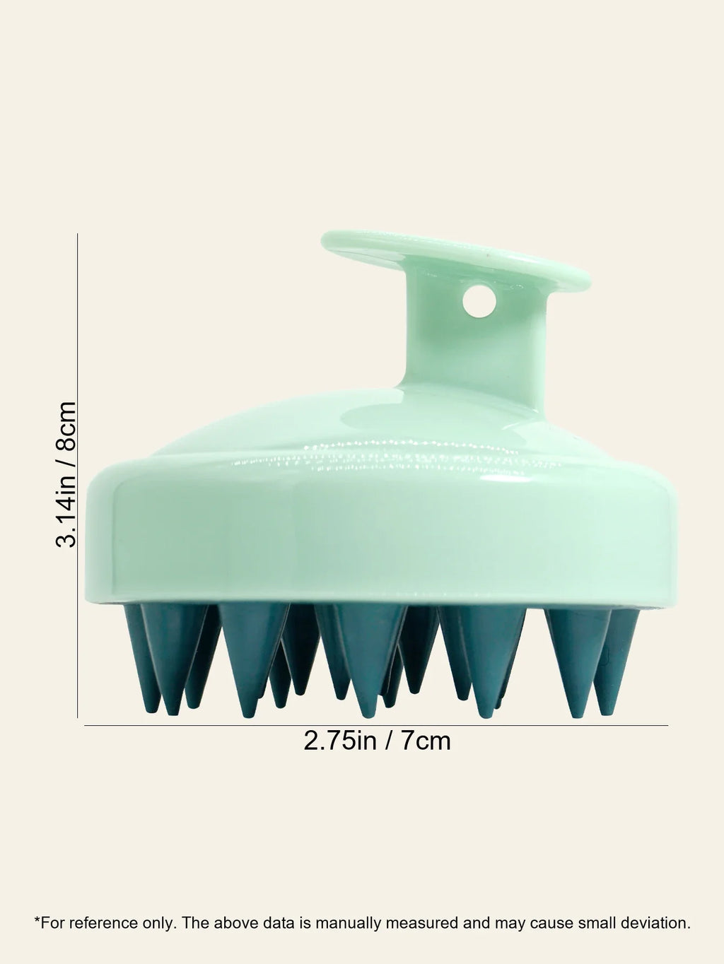 Silicone Scalp Massager Shampoo Brush – Hair & Body Spa