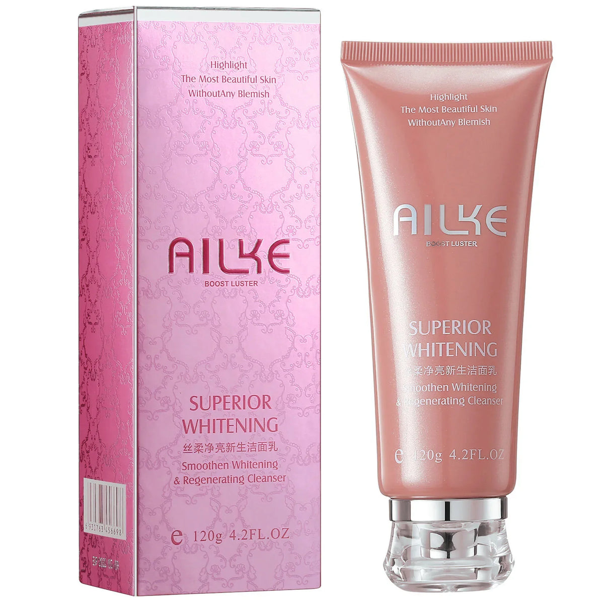 AILKE Rose Facial Cleanser – Brightening, Pore Cleansing, Oil Control
