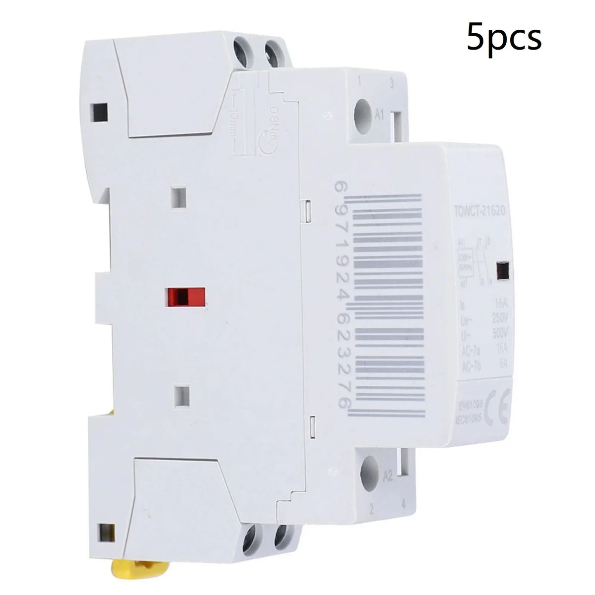 AC Contactor 220V 16A 2P Modular Energy-Saving DIN Rail Mount