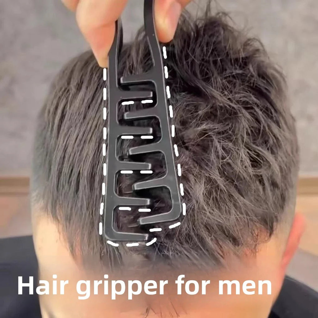 Men's Portable Styling Comb – Hair Grip, Define & Volume