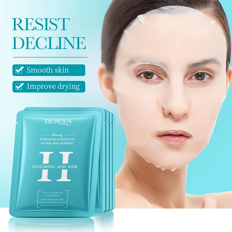 BIOAQUA 10-Pack Snail Hyaluronic Acid Retinol Face Masks