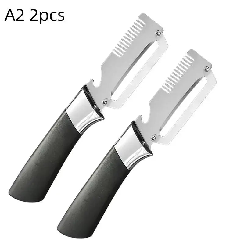 Stainless Steel Fruit & Vegetable Peeler | Ergonomic Grip
