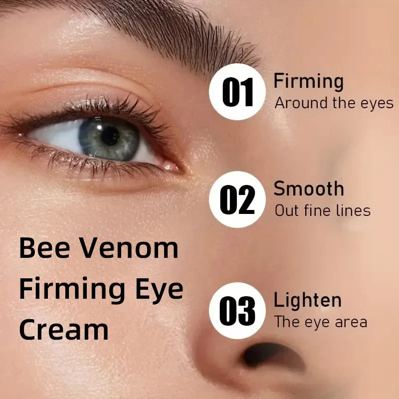 Bee Venom Firming Eye Cream | Collagen, Caffeine & Hyaluronic