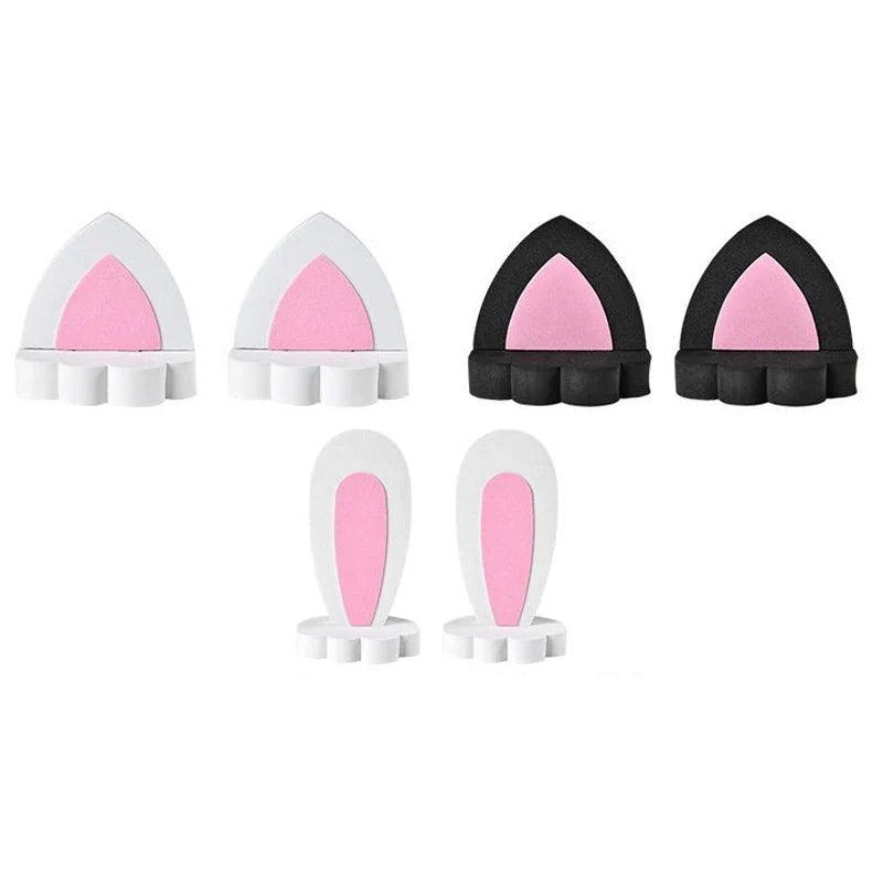 Cute Car Roof Ear Decorations – Rabbit & Cat Ears 2-Pack