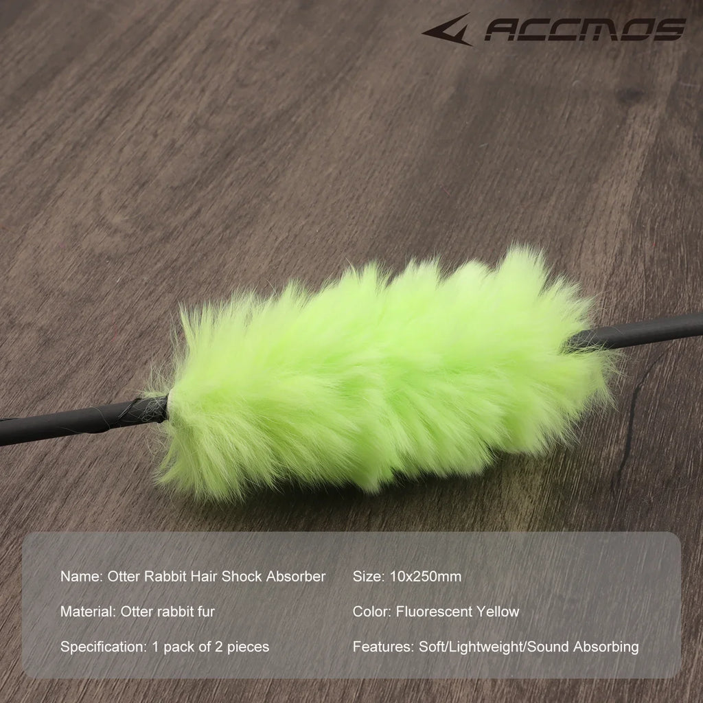 Soft Fur Hair Bow String Stabilizer Damper Archery Hunting Vibration