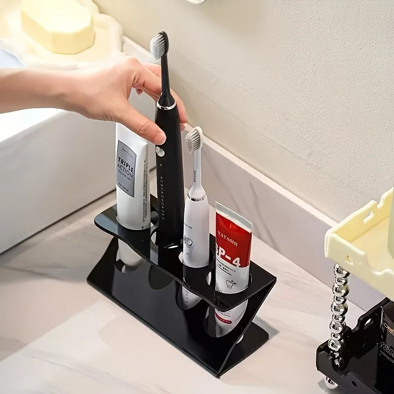 Ventilated Toothbrush Holder Stand – Bathroom Organizer