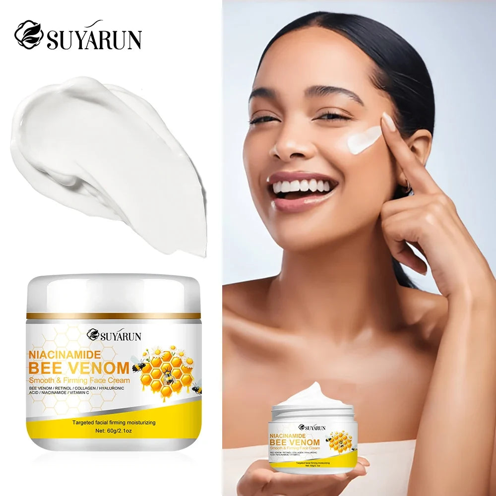 SUYARUN Niacinamide & Bee Venom Face Cream – Brightening Moisturizer