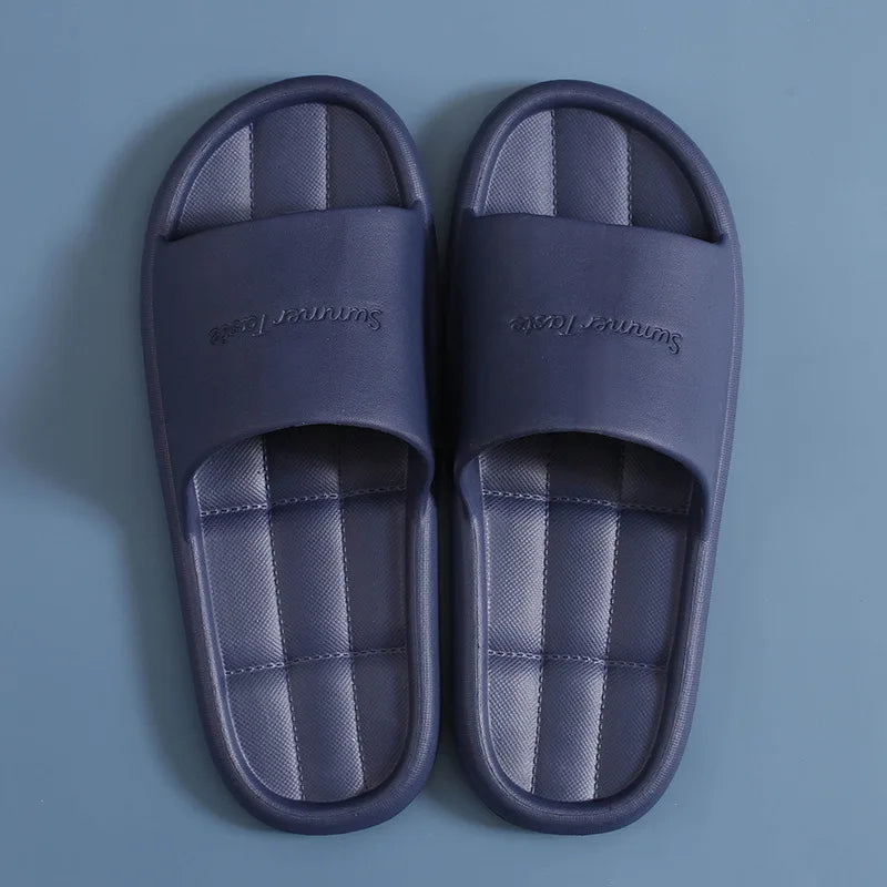 Non-Slip EVA Shower Slides | Unisex Indoor Slippers