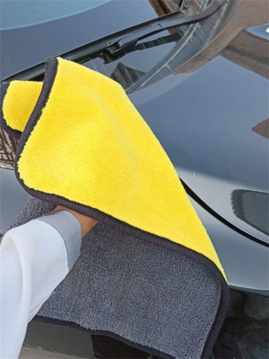 5-Pack Microfiber Car Wash Drying Towels – Auto Detailing