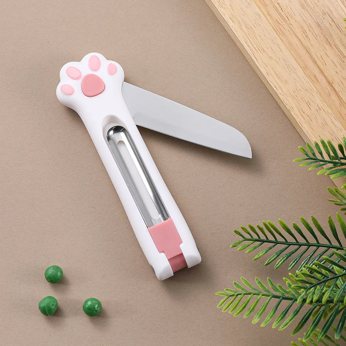 2-in-1 Folding Fruit Knife & Stainless Steel Peeler | SHENJIU