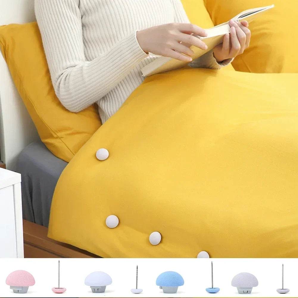 Bed Sheet Clips Anti-Slip Holder Set of 4 | Multi-Use Pegs