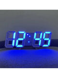 LED Digital Wall Clock – Time, Date, Temp & Alarm | Modern Décor