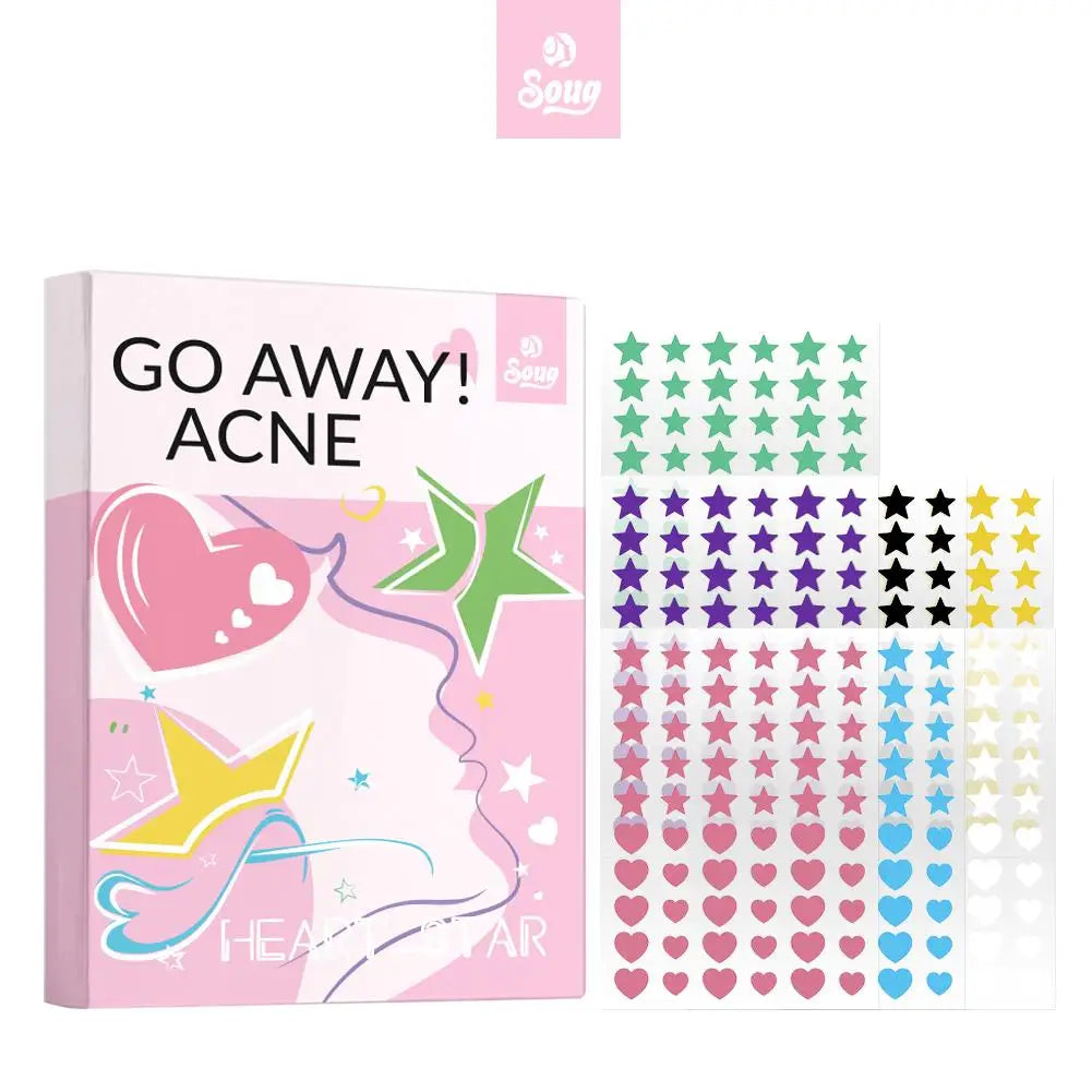 Cute Butterfly Heart Star Acne Pimple Patches – 120-420 Count