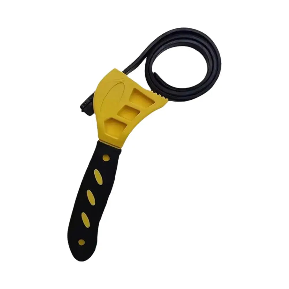 6/8 Inch Adjustable Belt Wrench – Oil Filter Strap Spanner