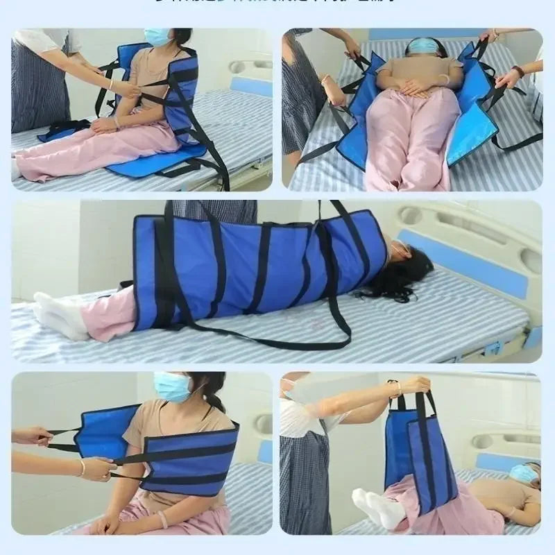 Waterproof Bed Positioning Transfer Sheet with Handles