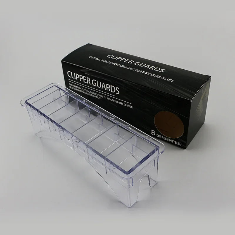 10-Slot Hair Clipper Guard Comb Organizer Storage Stand