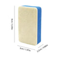 Car Glass Oil Film Cleaning Sponge & Polishing Brush