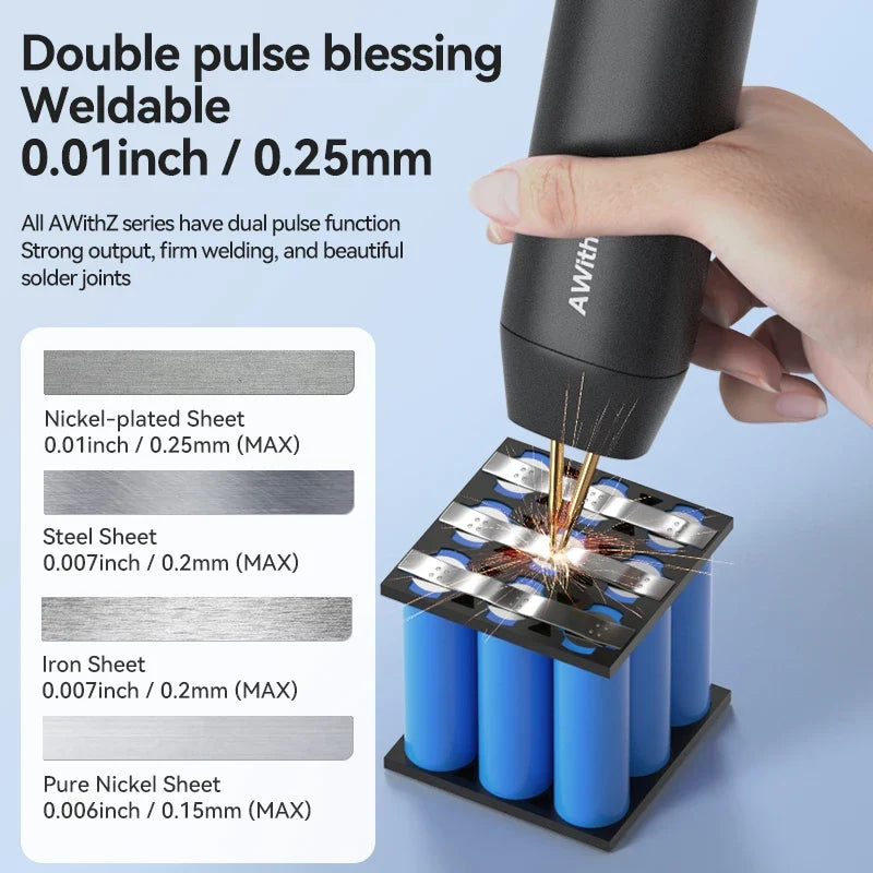 Portable Handheld Spot Welder 11-Gear DIY Battery Welding Machine