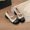 Women's Vintage Platform Mary Jane Heels – Chain Buckle Pumps