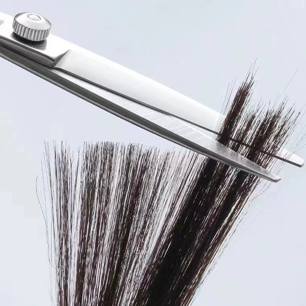 Professional Barber Scissors & Thinning Shears Kit | Stainless Steel
