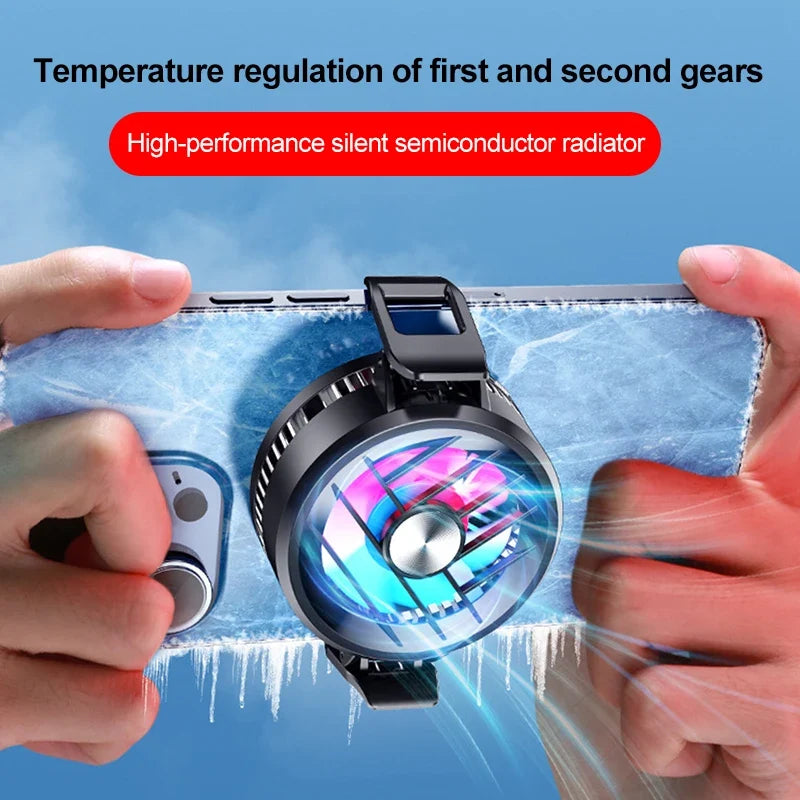 Processor Cooler Mobile Phone Radiator Fan Cell Cooling Plate Gamer