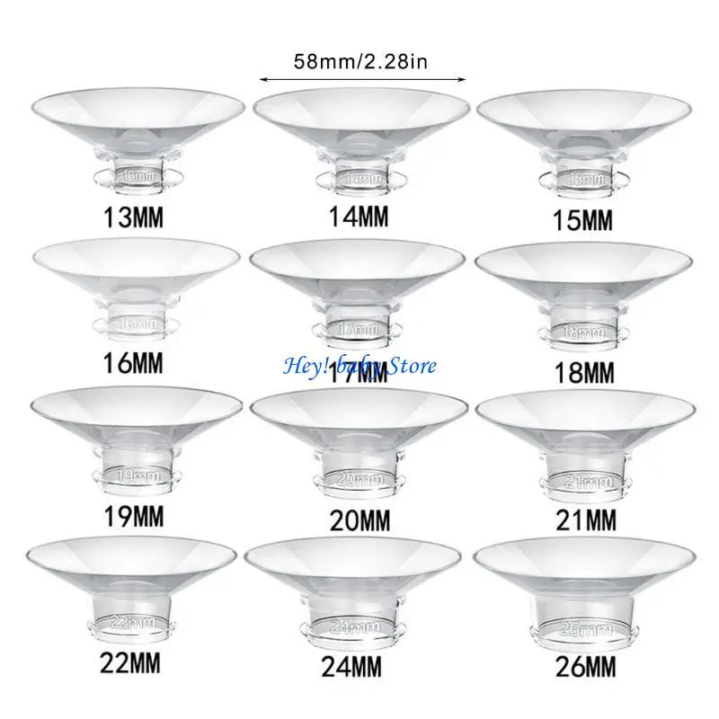 Silicone Breast Flange Adapter 13mm | Universal, Latex-Free