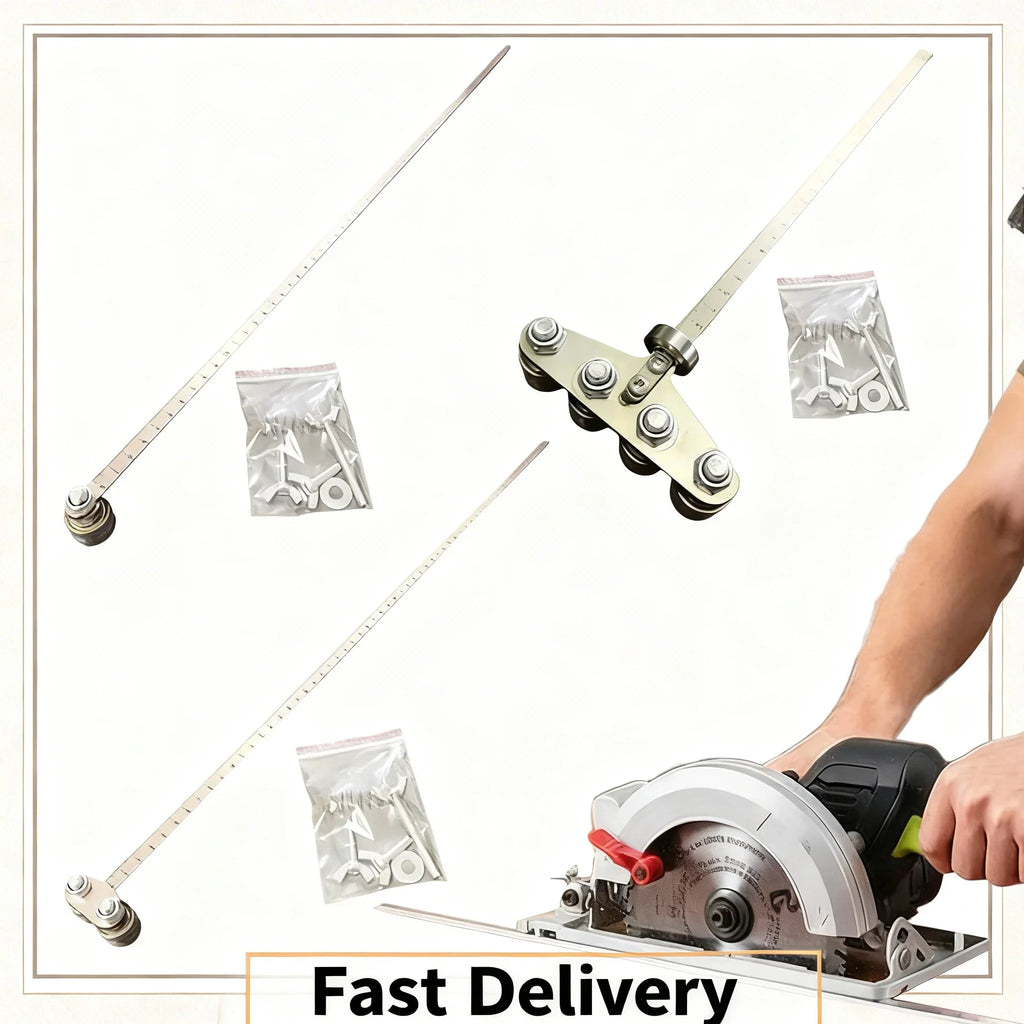 Circular Saw Guide Ruler – Bearing Positioning Woodworking Tool