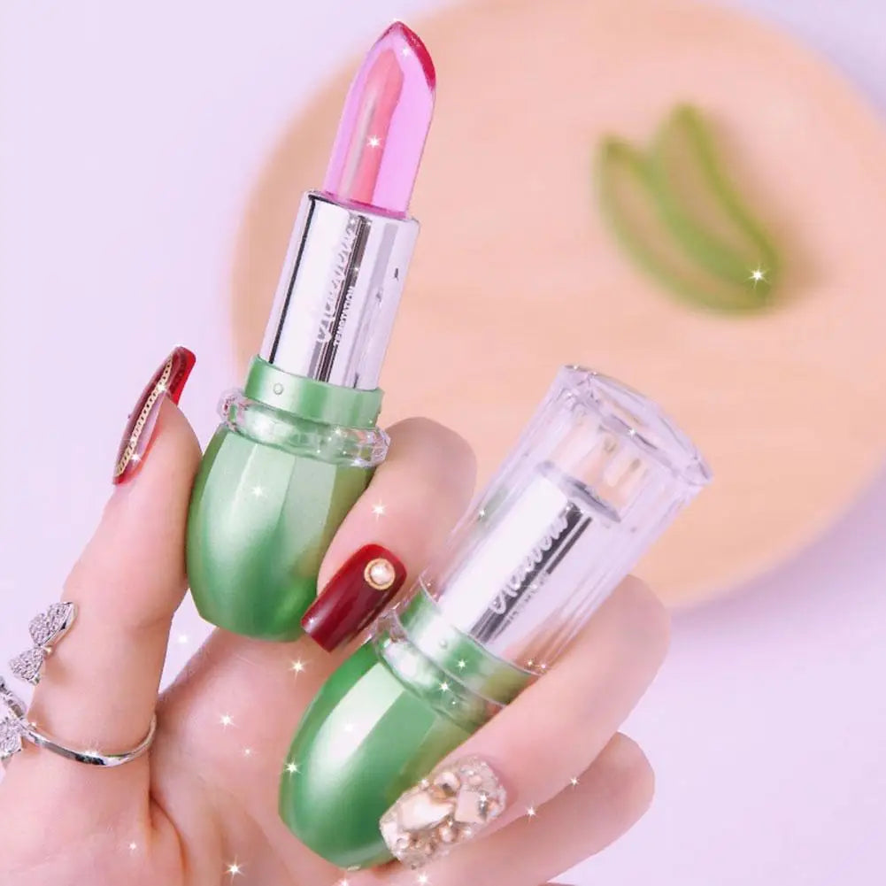 Crystal Jelly Color-Changing Lipstick & Moisturizing Lip Balm