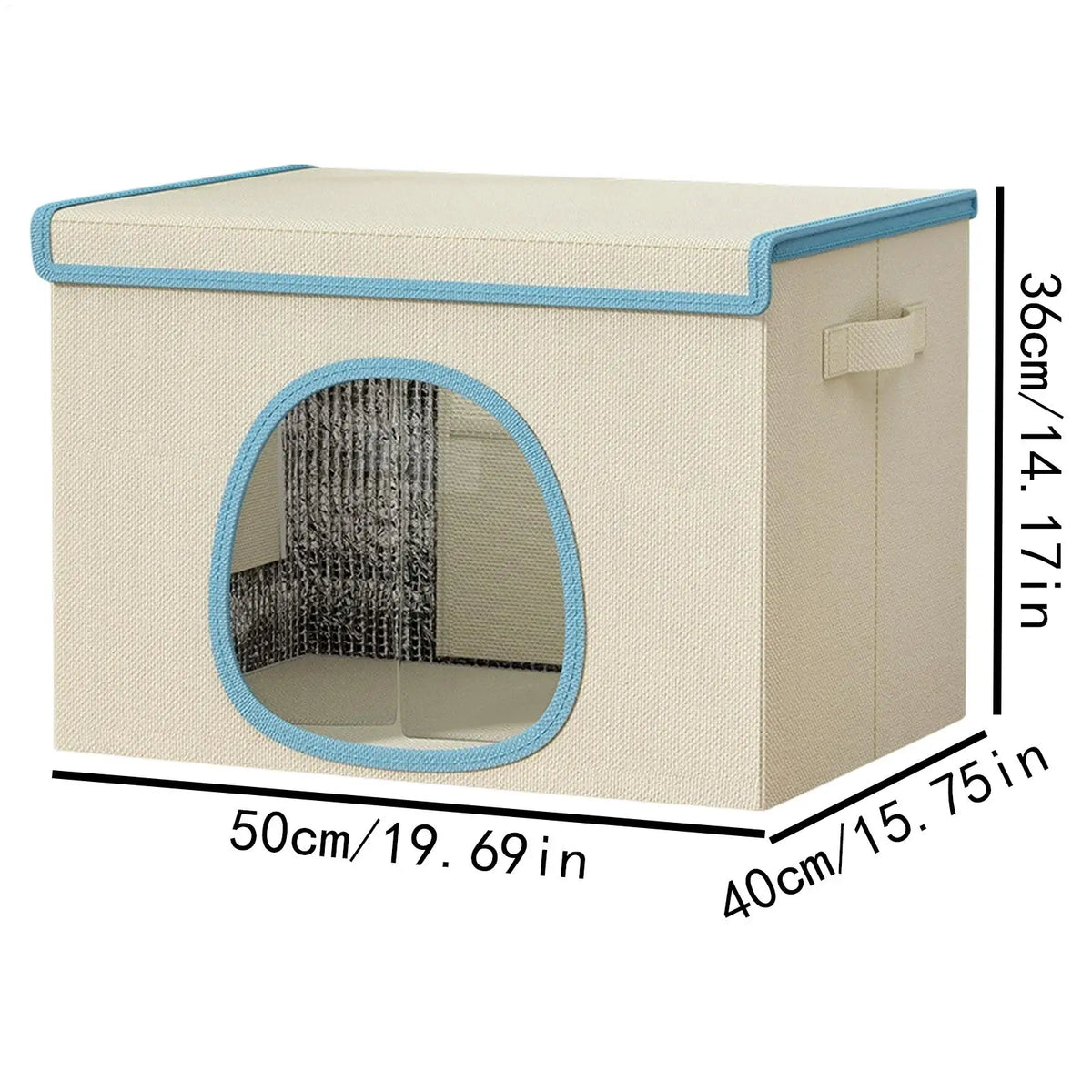 Cooling Cat House & Dog Nest with 6 Ice Packs | Indoor & Outdoor
