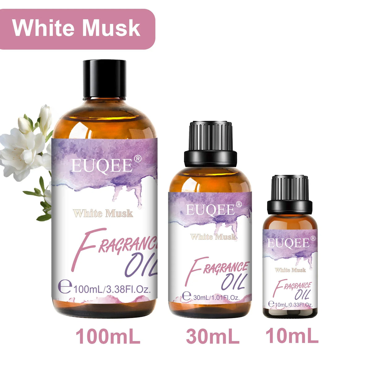 EUQEE Aromatherapy Fragrance Oil – Coconut, Vanilla & Magnolia