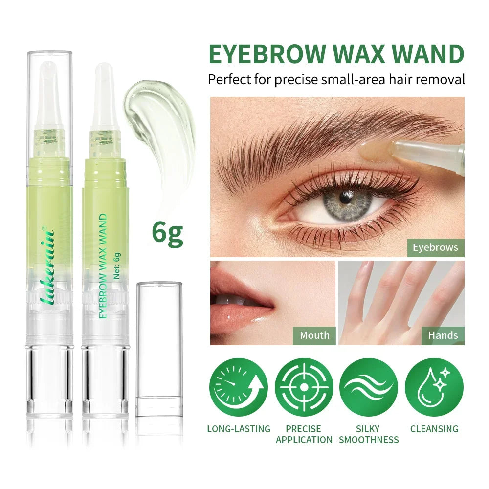Lakerain Eyebrow Wax Wand Set – DIY Salon Hair Removal Kit