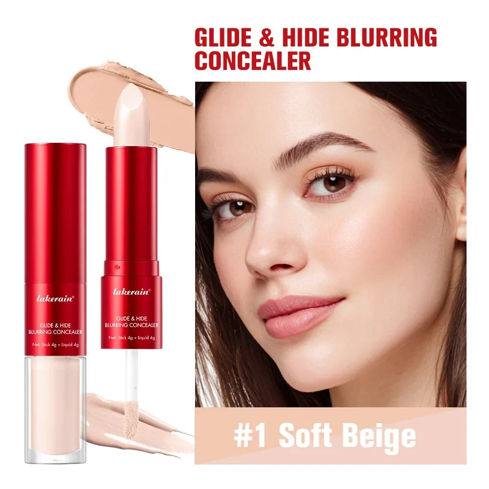 GlideHide 2-in-1 Blurring Concealer & Balm Stick | Full Coverage