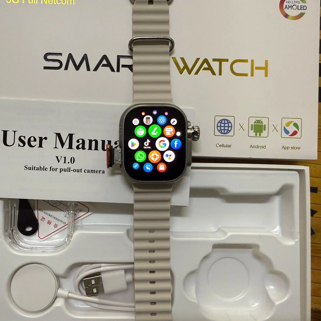 Zestbolt DW200 Pro Android 13 4G Smartwatch – Rotary Camera
