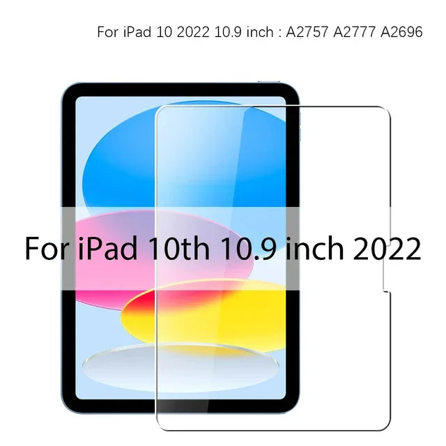 2-Pack iPad Air 11" 2025 M3 Tempered Glass Screen Protector