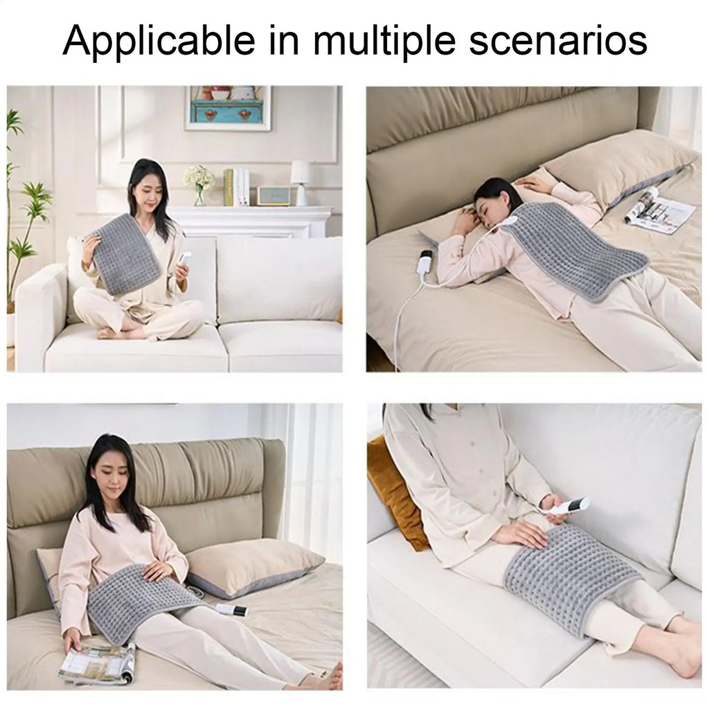 Portable Electric Heating Pad | Adjustable Temp & Auto Shut-Off