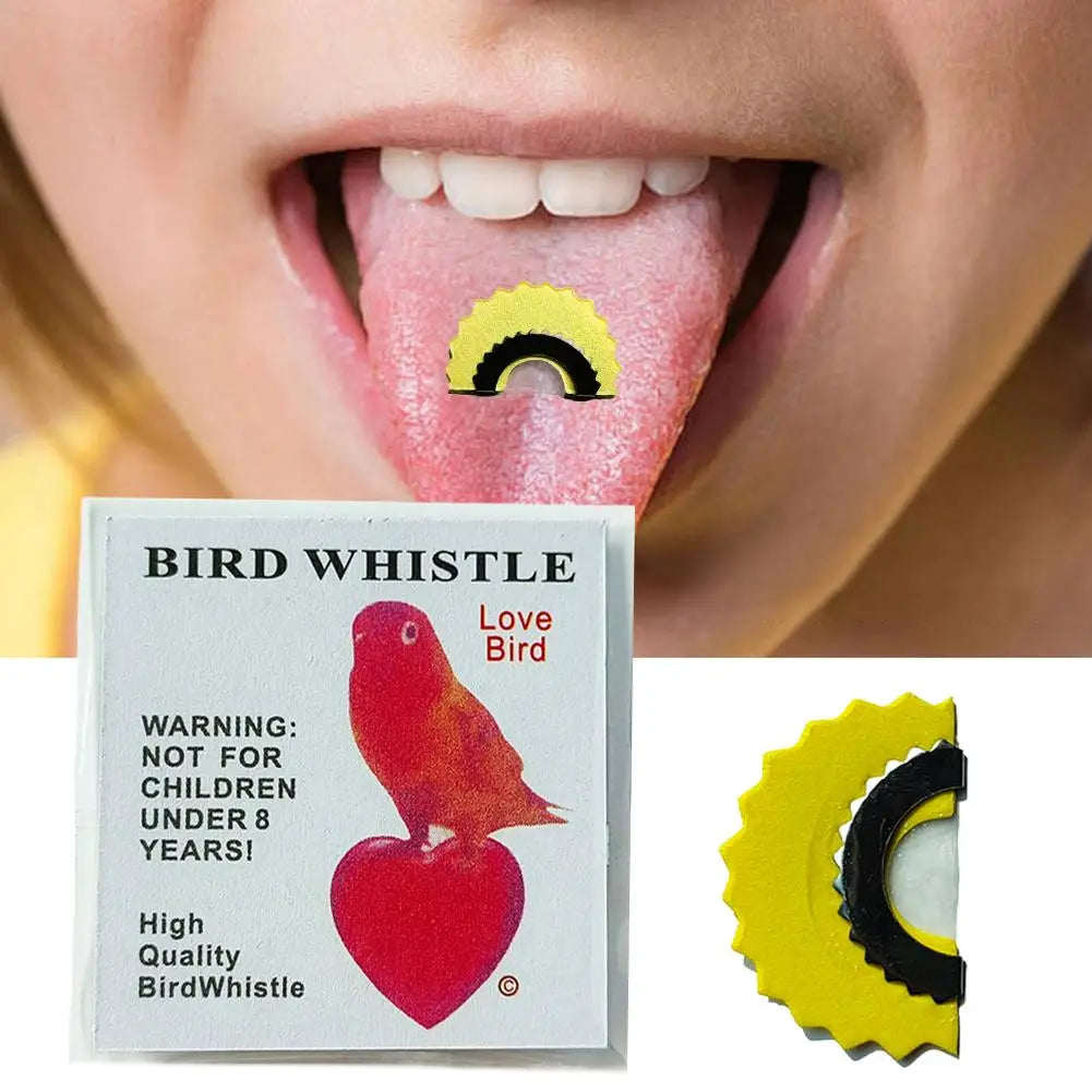 Magic Bird Whistle Noisemaker – Hidden Mouth Trick Toy