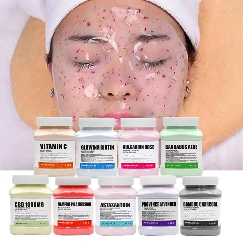 Gold Crystal Jelly Mask Powder 350g | Brightening & Hydrating