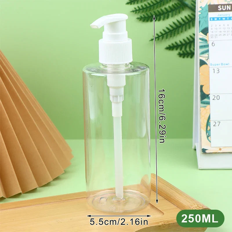Refillable Travel Pump Bottle for Shampoo, Lotion & Cosmetics