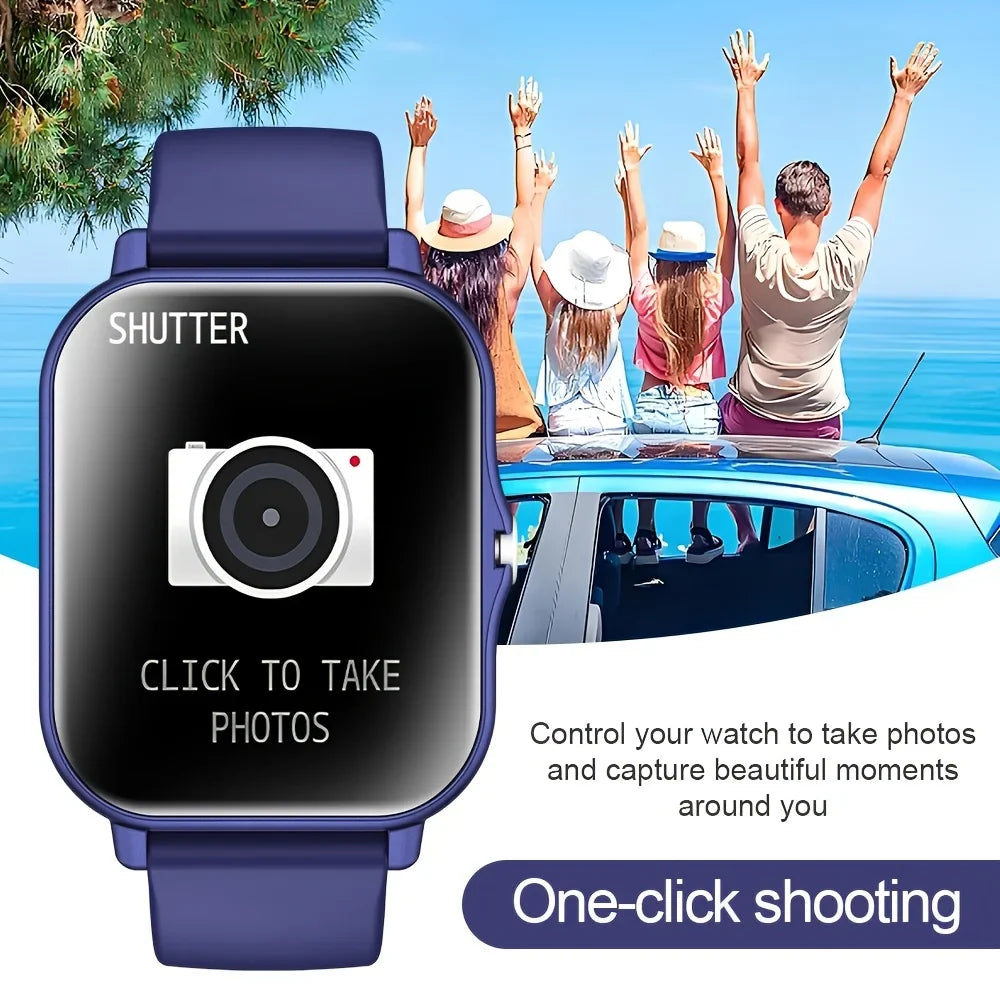ERUN Smartwatch 1.83" Touch Screen – Calls, Sleep & Activity
