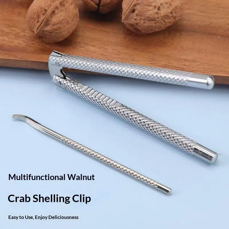 Heavy Duty Stainless Steel Walnut & Nut Cracker Tool