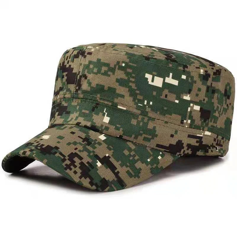 Camo Baseball Cap – Adjustable UV Sun Hat for Women & Men