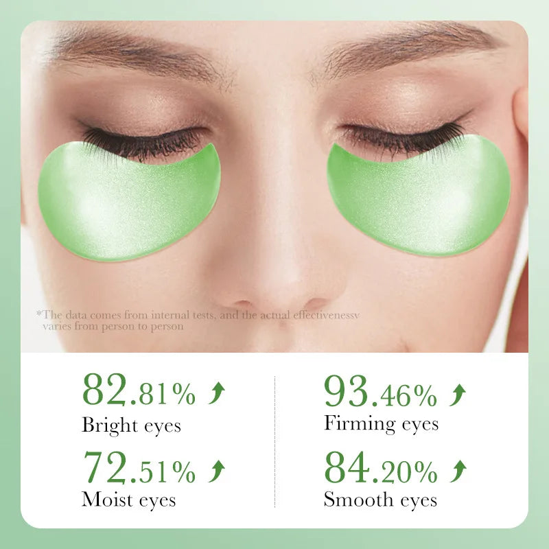 SADOER 60-Pc Aloe Collagen Eye Masks – Dark Circles & Firming