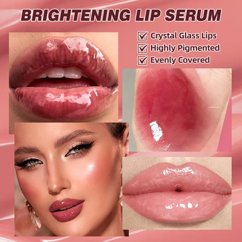 QIBEST Crystal Jelly Lip Gloss – 8 Colors, Mirror Shine