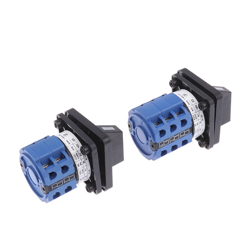 CNC 3 Position Knots Universal Changeover Switch 500V 20A Poles