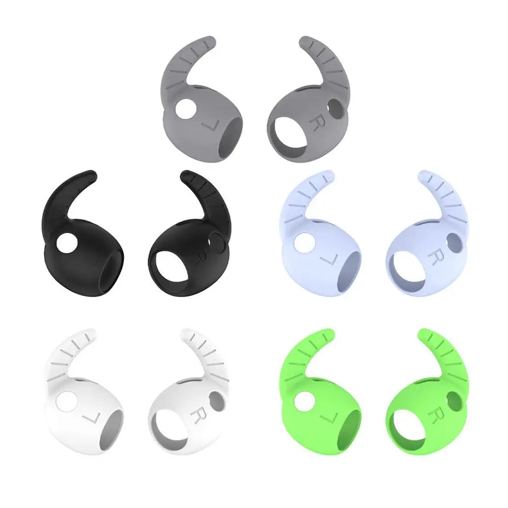 5-Pair Silicone Eartips & Wing Hooks for Samsung Galaxy Buds 3 Pro