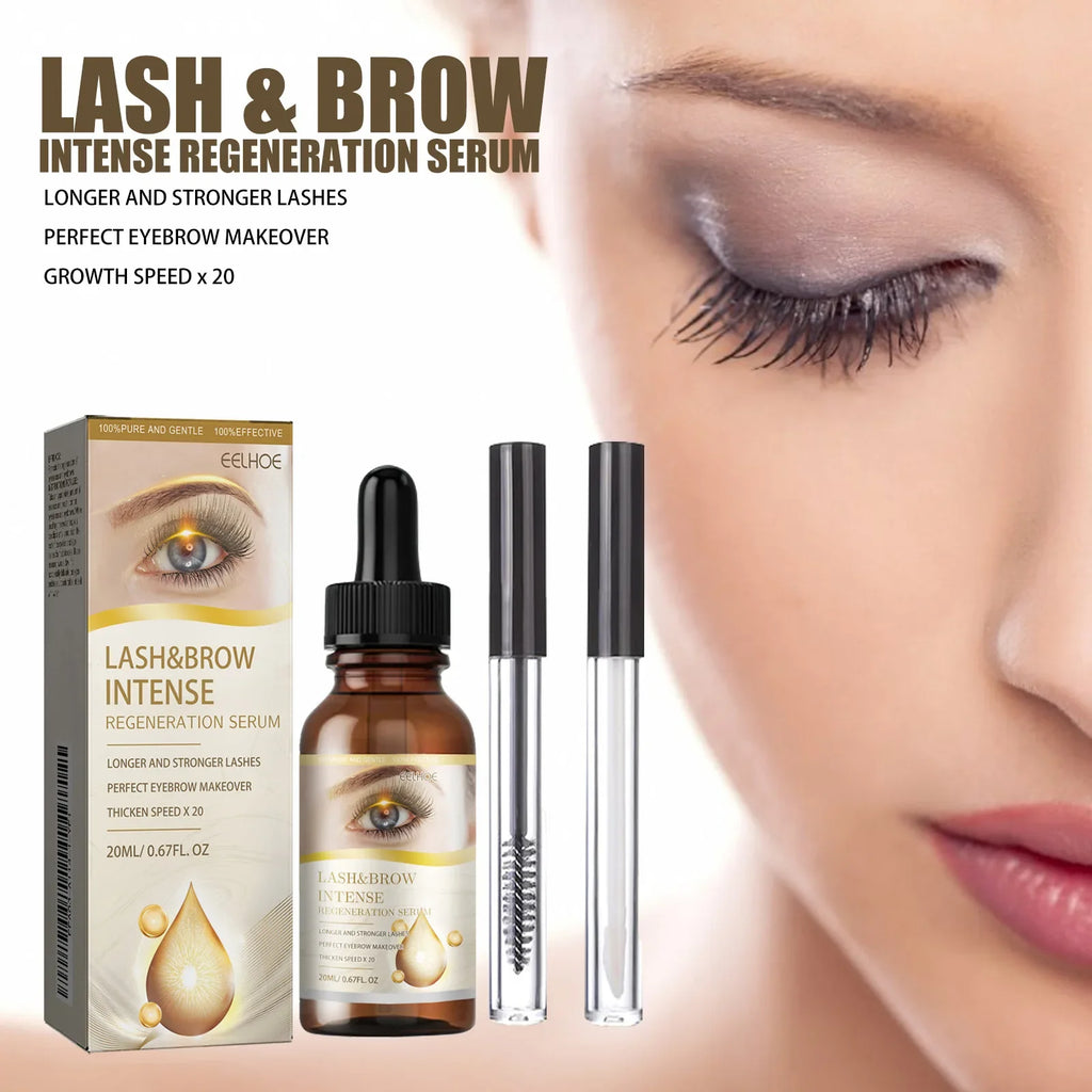 EELHOE Eyelash Growth Serum – Longer Thicker Curled Lashes 20ml