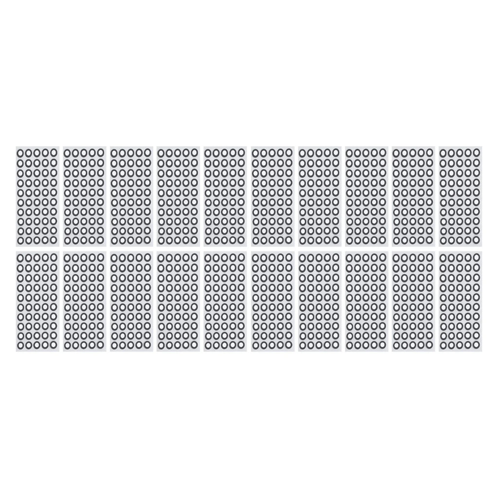 1000 Pcs 3D Scanning Markers 6mm ID 10mm OD Reflective Dots